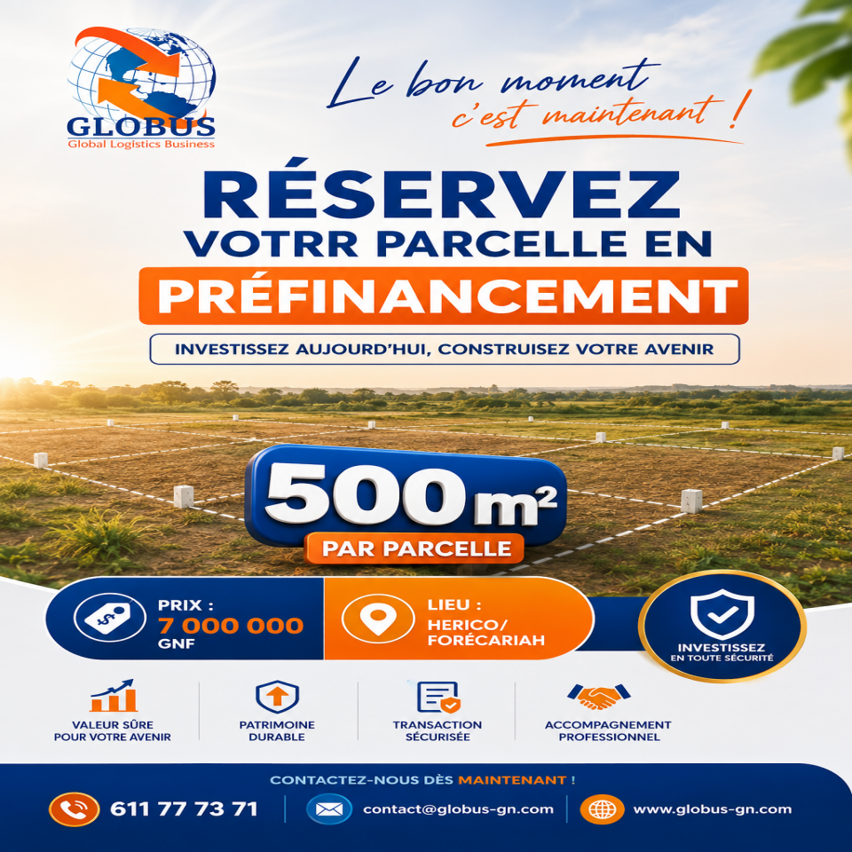 PRéFINANCEMENT à HéRICO, AMARAYAH ET KONTA, PRéFECTURE DE FORéCARIAH.